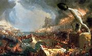 Course of Empire Destruction Thomas Cole